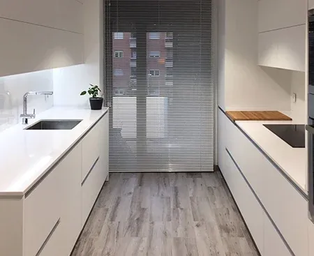 Cocina reformada en Burgos